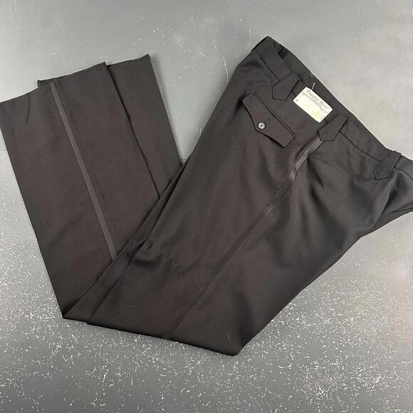 VTG Pagano West Suit Men 46R Black Cropped Tuxedo Tails Bolero 42" Waist NWT USA - Picture 12 of 16